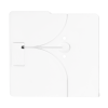 Support mural Domo Slide plat avec fonction de recharge pour iPad Air 11 pouces 2025 - blanc