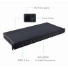 Concentrateur de charge USB-A 12W 1U Rackmount 16 ports
