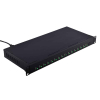 Concentrateur USB Bravour 16 ports, rackable 1U, charge et synchronisation
