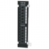 Panneau de brassage mural Cat5e 12 ports