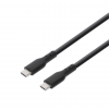 SuperSpeed+ USB-C naar USB-C kabel - 10 Gbps - 60W - 0.5 meter - zwart