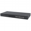 Commutateur Gigabit Ethernet PoE+ 16 ports - 370W PoE, montage en rack