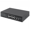 Switch Gigabit Ethernet PoE+ à 8 ports avec 2 ports Uplink - 120W PoE, Desktop