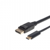 Câble adaptateur USB-C vers DisplayPort - 1 mètre - noir