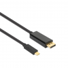 Câble adaptateur USB-C vers DisplayPort - 2 mètres - noir