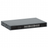 Switch PoE+ 24 ports Gigabit Ethernet avec 2 ports SFP - 370W PoE, réseau auto-réparateur, montage en rack