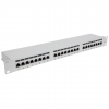 Panneau de brassage protégé Cat6a 24 ports - 1U 19