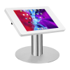 Support de table pour iPad Fino iPad Mini 8,3 pouces - acier inoxydable/blanc