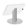 Support de table Fino pour iPad Mini - blanc/acier inoxydable 