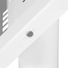 Support de tablette au sol Hauteur réglable avec éclairage LED Securo L pour tablettes 12-13 pouces - blanc