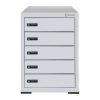 Casier de chargement compact BR5DESK pour 5 appareils - serrure à combinaison