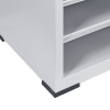 Cacifo de carregamento compacto BR5KLDESK para 5 dispositivos - fechadura com chave
