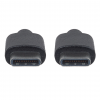 Câble USB-C à USB-C haut débit - 480 Mbps - 60W - 3 mètres - noir