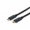 SuperSpeed USB-C naar USB-C kabel - 5 Gbps - 60W - 2 meter - zwart