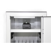 Armoire de chargement BRVD6 pour 6 appareils mobiles jusqu'à 17 pouces - blanc - multiprise