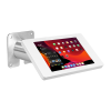Support mural Fino pour iPad 11 pouces 2025 - blanc/ acier inoxydable