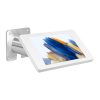 Support mural Fino pour Samsung Galaxy S9 S8 & S7 12,4 pouces - acier inoxydable/blanc