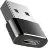 Domo Sell 2 pièces adaptateur usb a vers usb c ou convertisseur USB C vers USB A - noir - USB-A - USB-C- 2 pièces