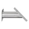 Support mural Securo S pour tablettes de 7-8 pouces - acier inoxydable
