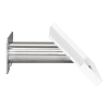 Support mural Domo Slide avec fonction de charge pour iPad Air 11 pouces 2024 - blanc/RVS