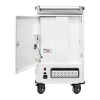 Chariot de chargement BRV30 pour 30 appareils mobiles jusqu'à 16 pouces - blanc
