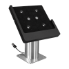 Domo Slide support de bureau fixe pour iPad 10.2 & 10.5 - Noir/RVS