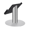 Support de table Domo Slide pour iPad 10.9 & 11 pouces - noir/ acier inoxydable