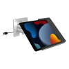 Support mural Domo Slide pour iPad 10.2 & 10.5 - noir/ acier inoxydable