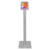 Support de tablette au sol Securo S pour tablettes de 7-8 pouces - acier inoxydable