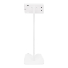 Support de sol Fino Curved LED pour iPad 10.2 & 10.5 - blanc