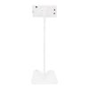 Support de sol Fino Curved LED pour iPad Air 13 pouces 2025 - blanc