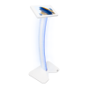 Support de sol Fino Curved LED pour iPad Air 11 pouces 2025 - blanc