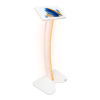 Support de sol Fino Curved LED pour iPad 10.2 & 10.5 - blanc