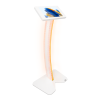 Support de sol Fino Curved LED pour iPad Air 11 pouces 2025 - blanc