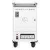 Chariot de chargement BRV30 pour 30 appareils mobiles jusqu'à 16 pouces - blanc