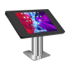 Porte-tablette Fino pour Samsung Galaxy Tab A 10.1 2019 - noir/acier inoxydable 