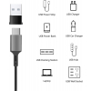 Domo Sell 2 pièces adaptateur usb a vers usb c ou convertisseur USB C vers USB A - noir - USB-A - USB-C- 2 pièces