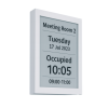 Wandhouder met geïntegreerd 25-inch E-ink-scherm – wit