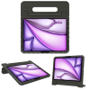 KidsCase tablethoes met handvat voor iPad Air 11 inch (2024) - Zwart