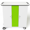 Zioxi oplaadkar CHRGTUC-TB-32-R# voor 32 tablets tot 10.5 inch - inclusief USB-C kabels - RFID slot