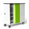 Chariot de recharge Zioxi CHRGTUC-TB-16-K# pour 16 tablettes jusqu'à 10,5 pouces - câbles USB-C inclus - serrure à clé