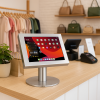 Support de table Securo XL pour tablettes 13-16 pouces - acier inoxydable