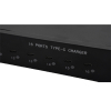 16 ports USB-C 45W 1U Rackmount laad hub