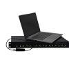 Concentrateur de charge USB-C 65W 1U Rackmount à 16 ports