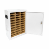 Armoire de stockage verrouillable BTOK30 pour 30 téléphones portables - Bois gravé