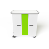 Chariot de recharge USB-C Zioxi CHRGTUC-TB-40-R pour 40 tablettes jusqu'à 10,5 pouces - serrure RFID