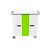 Chariot de chargement Zioxi pour 32 iPads avec paniers de transport et câbles USB-C inclus - serrure RFID