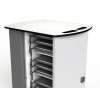 Chariot de chargement Zioxi CHRGT-CB-32-R pour 32 Chromebooks jusqu'à 14 pouces - Verrouillage RFID