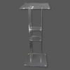 Pupitre plexiglas Cristal - clair