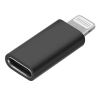 Adaptateur/convertisseur USB-C vers Lightning - noir 